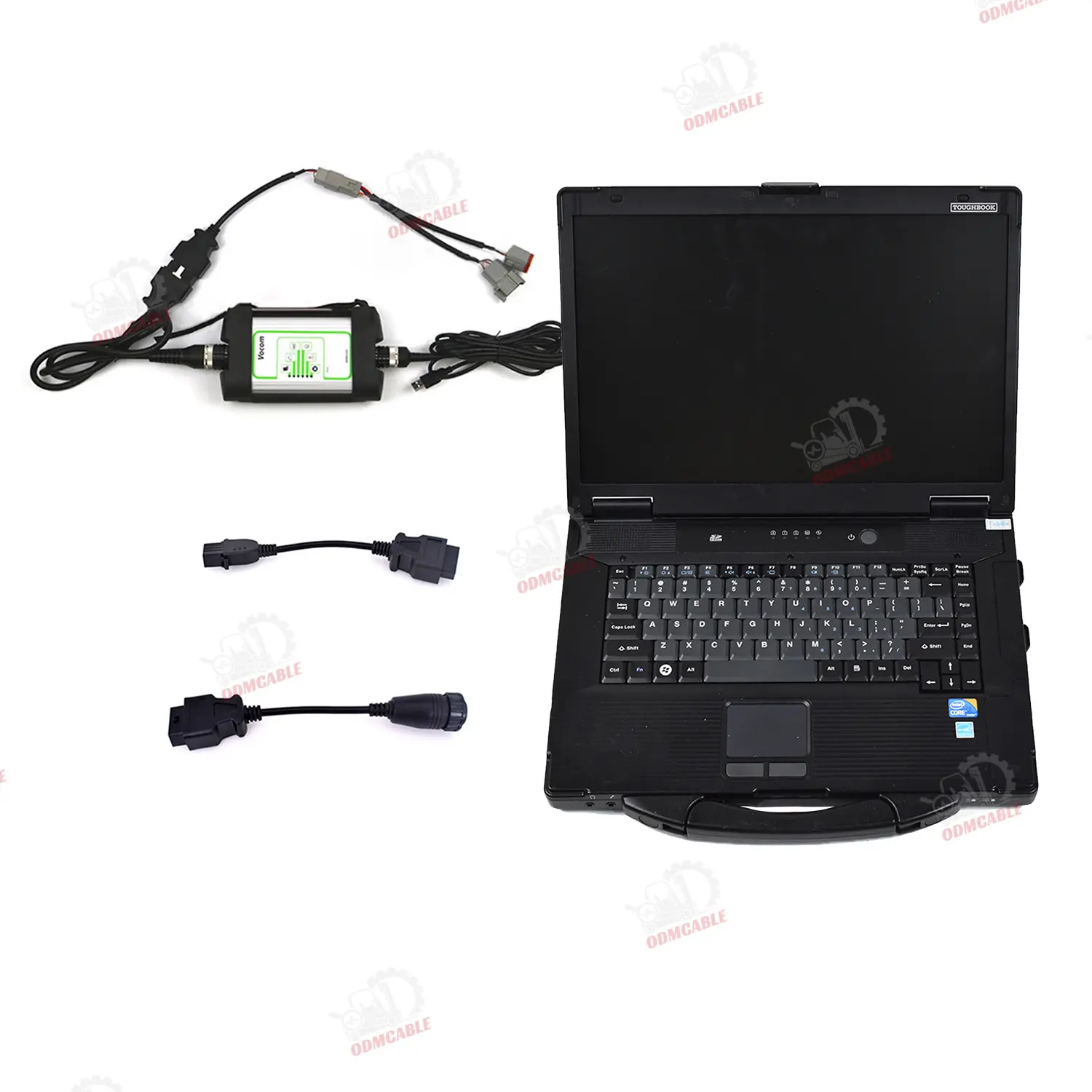 Ensemble complet Vocom PENTA DIAGNOSTIC marin VODIA VODIA5 Kit de DIAGNOSTIC Vocom 6Pin câble pour Penta avec ordinateur portable CF52