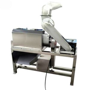 Machine à écraser et à pulper les fruits en acier inoxydable à haute efficacité 1000 kg/h avec moteur pour usine de transformation des fruits - Product Image 1