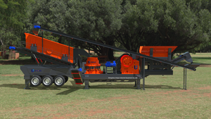 Trituradora Móvil Compacta de Mandíbulas e Impacto de 50t/h para Proyectos de Construcción de Carreteras - Product Image 5