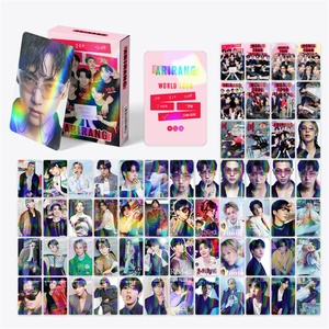 KPOP V JIMIN <span class=keywords><strong>J</strong></span>-<span class=keywords><strong>HOPE</strong></span> <span class=keywords><strong>RM</strong></span> 60 Tarjetas Fotográficas HD de Doble Cara con Acabado Láser Brillante, Tarjetas LOMO JK SUGA JIN, Postales en Caja para Colección de Fans - Product Image 1