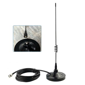 เสาอากาศวิทยุติดรถยนต์แบบแม่เหล็กขนาดเล็ก คู่ย่านความถี่ VHF UHF 144MHz 430MHz สำหรับวิทยุ ICOMs และวิทยุเคลื่อนที่ Midlands - Product Image 1