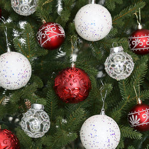 Set di Palline Decorative per Albero di <span class=keywords><strong>Natale</strong></span>, Infrangibili, 6cm, 24 Pezzi, Palline Decorative per Casa e <span class=keywords><strong>Natale</strong></span> - Product Image 5