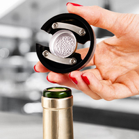 Haute Qualité En Acier Inoxydable Vin Feuille Cutter Outil Bouteille De Vin Feuille Cutter Cou Étiquette Remover Top Joint Cutter