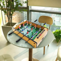 Mini table de football en MDF pour enfants, meilleure vente pour l'intérieur et les enfants, table multi-jeux unisexe avec logo personnalisé imprimé Gua de 10kg