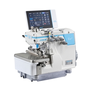 เครื่องโอเวอร์ล็อคอัจฉริยะ New Jack C60 IoT: สถิติแบบเรียลไทม์, <span class=keywords><strong>การ</strong></span>ปรับสมดุลสาย<span class=keywords><strong>การ</strong></span>ผลิต และระบบควบคุมการจับยึดด้ายอิเล็กทรอนิกส์ - Product Image 2