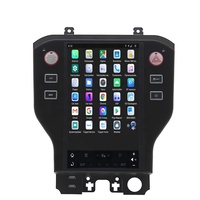 Autoradio GPS Navigation Player Carplay 4G de style Tesla Android 11 pour Ford Mustang 2013-2020
