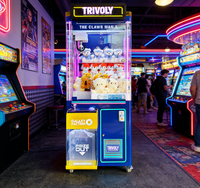 Machine à griffes de luxe pour cadeaux, machine d'arcade élégante pour jouets et prix, idéale pour les boutiques