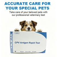 Kit de test rapide pour chiens : Détection de CPV, CDV, Ag, Parvo Virus, Distemper, Canine CDV, Parvovirus - Soins vétérinaires pour animaux de compagnie