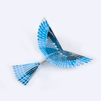 Avion bionique fait main, bricolage, bande élastique, oiseaux volants à énergie élastique, cerfs-volants, jouets d'extérieur pour enfants, cadeaux d'assemblage