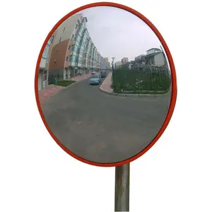 Espejo convexo transparente para seguridad de tráfico, espejo convexo Flexible de alta calidad