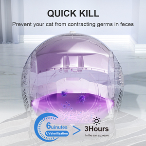 Pawty <span class=keywords><strong>Pura</strong></span> <span class=keywords><strong>Max</strong></span> Boîte à litière pour chat autonettoyante automatiquement International Global Version 100% fonctionne avec l'application - Product Image 3