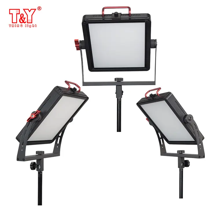 Kit Peralatan Pencahayaan Studio Lampu Video Panel LED 80W untuk Fotografi Video