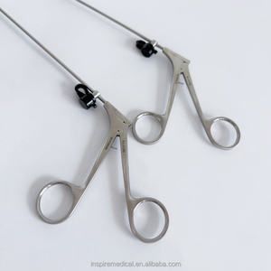 Ensemble de pinces à corps étranger pour bronchoscope en acier inoxydable, instrument chirurgical ORL pour adultes/enfants - Product Image 2