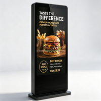 Totem WiFi per Esterni, Display Pubblicitario Digitale Portatile per Stazioni degli Autobus, Chiosco con Segnaletica Digitale e Schermi per Esterni