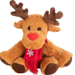 Belo <span class=keywords><strong>Tempo</strong></span> Venta caliente pequeño ciervo Navidad peluche bebé muñeca regalo de Nochebuena alce muñeca al por mayor para niños regalo - Product Image 1
