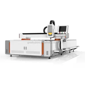 Machine de découpe laser à fibre industrielle, machine de découpe robuste de 1000 w