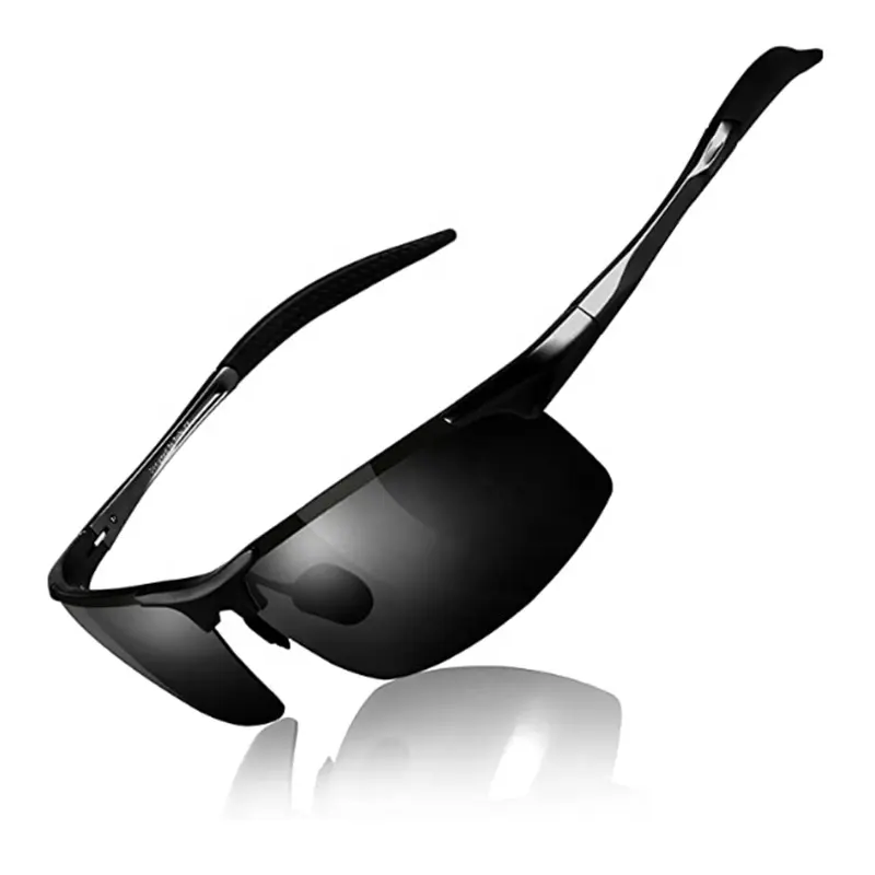 Professional Aluminum Magnesium TAC UV400 Polarized anti blue light Sport OEM Sunglasses