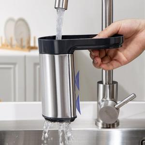Organizer per lavello da cucina portaspugna <span class=keywords><strong>con</strong></span> <span class=keywords><strong>ventosa</strong></span> stendibiancheria portasciugamani portasciugamani portautensili da cucina - Product Image 4