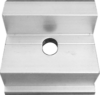 Serre-câble solaire en aluminium 6063-T5 de haute qualité pour l'installation de panneaux photovoltaïques