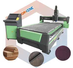 Máquina de carpintería 4x8 1325 Máquina de corte CNC de madera con enrutador de mesa de vacío con Ccd