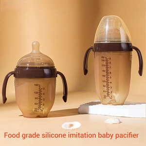 Newborn Silicone <strong>Bottle</strong> Anti-flatulence <strong>Baby</strong> Weaning Ring <strong>Milk</strong> <strong>Magic</strong> Food Grade Silicone <strong>Bottle</strong> Anti-breast <strong>Milk</strong> Pacifier Feeder