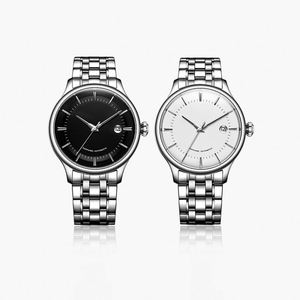 Reloj de Pulsera Mecánico de Lujo al por Mayor para Hombre, Relojes Automáticos de Negocios con Fecha, Correas de Acero Inoxidable - Product Image 1
