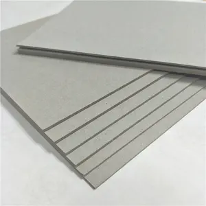 工厂价格A3 A4 2毫米灰色芯片板/双层板/灰色核心板用于书籍装订灰色板