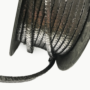 L'usine fournit directement une corde d'emballage de presse-étoupe extensible en fibre de verre coton Graphite bande d'étanchéité huile TC minerai flottant TB Style caoutchouc - Product Image 3