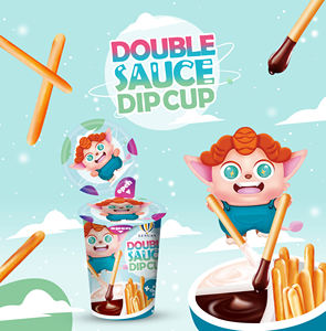 चॉकलेट जाम बिस्कुट उंगली बिस्कुट छड़ी चॉकलेट कप बिस्कुट और कुकीज़ चॉकलेट - Product Image 1