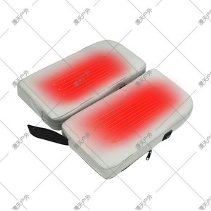 Coussin chauffant pliable pour les fesses, en tissu Oxford, portable, à deux plis, pour le camping et l'extérieur, multicolores, réglable en température - Product Image 3