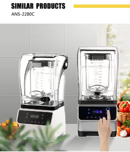 Blender commercial silencieux ANS-2280C <span class=keywords><strong>EN</strong></span> 220V de 1,8 L, blender numérique puissant, blender professionnel - Product Image 4