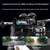 Navegador GPS para Auto Android de 7 Pulgadas 2K, 2G+32G, Cámara de Doble Lente, WiFi, BT, CarPlay 150 °   Cámara de Reversa Gran Angular con DVR