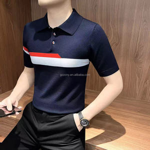 <span class=keywords><strong>POLO</strong></span> t-shirt a maniche corte da <span class=keywords><strong>uomo</strong></span> nuova 2026 estiva in cotone a mezza manica alta moda colletto <span class=keywords><strong>di</strong></span> marca t-shirt - Product Image 6