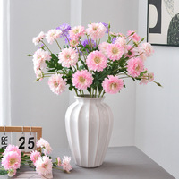 Luckygoods JH260812 Lange Steel Kunstbloem 4 Bloemen Kunstmatige Cosmos Bloem voor Bruiloft Bloemstuk Huis Tafeldecoratie