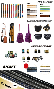 Têtes de clubs de <span class=keywords><strong>golf</strong></span> de parc OEM/ODM de haute qualité pour droitiers et gauchers, nouveau design, en acier à haute teneur en carbone et bois d'érable, clubs de <span class=keywords><strong>golf</strong></span> de parc OEM - Product Image 3