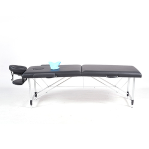 <span class=keywords><strong>Precio</strong></span> favorable 2 secciones patas De aluminio <span class=keywords><strong>Cama</strong></span> De Masaje Mini Mesa De masaje plegable salón De belleza pestañas faciales <span class=keywords><strong>cama</strong></span> De masaje - Product Image 2
