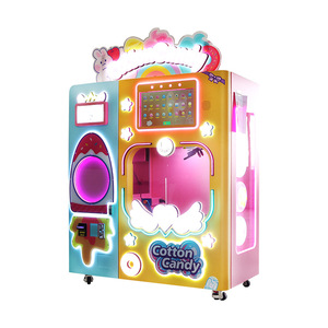 Máquina Comercial de Algodón de Azúcar, Máquina Expendedora de Algodón de Azúcar Totalmente Automática en Venta - Product Image 2