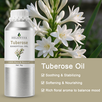 Huile essentielle de tubéreuse naturelle, parfum longue durée, huile de massage aromathérapeutique, huile florale pour bougies, savons et parfums DIY, soin de la peau