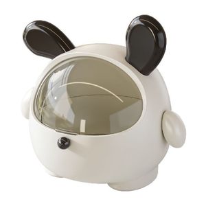 Cartoon Plastic Jewelry <b>Storage</b> <b>Box</b> 6L Desktop Organizer With Lid For <b>Small</b> Accessories - Product Image 2