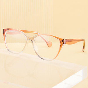 23004 Montures de lunettes œil-de-chat pour enfants, monture intégrale TR90, verres AC, protection anti-lumière bleue, légères, origine Taizhou - Product Image 1