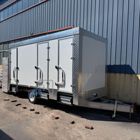 2026 Remorque WC de Luxe Portable, Toilettes Mobiles, Remorque Sanitaire Mobile, Remorque WC de Camping