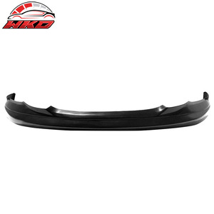Fits for Infiniti G37 Sedan 2010-2013 GL Style Front Bumper Lip Unpainted Black - Product Image 2