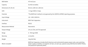 Analizador de DBO Respirométrico Hach BODTrak II con 6 Canales, Medición Manométrica para Pruebas de Aguas Residuales - Product Image 4