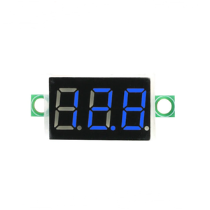 Voltmetro a 3 fili a tre fili 0.36 pollice DC 0V-30V voltmetro moto voltmetro modulo display digitale - Product Image 2
