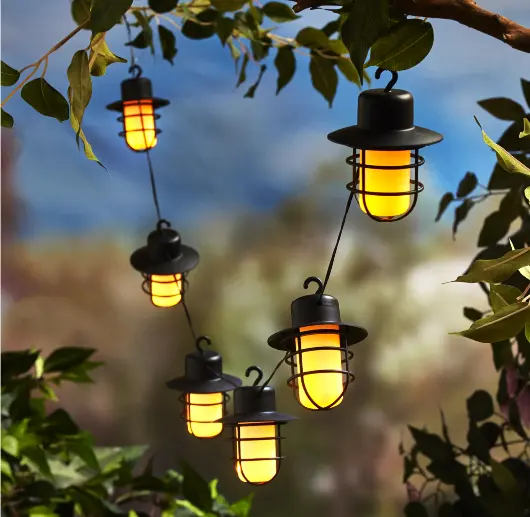 COSMOS güneş dize ışık alev ampul açık su geçirmez tatil aydınlatma olarak bahçe lambası