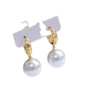 Base de Plata S925 para Accesorios de Perlas DIY, Soporte Vacío para Pendientes con Cuentas Redondas de 9-13mm, Pendientes Colgantes Modernos 22249 - Product Image 5