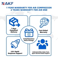 Compresor de Alta Presión ZAKF de 37KW, 10m³/min, 40Bar, 580PSI, Salida Estable para Equipos de Corte Láser de Chapa Metálica