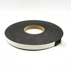 Medium Hard PVC Single Sided Foam Tape High Bond Acrylic Adhesive Foam Sealing Tape for HVAC Seals