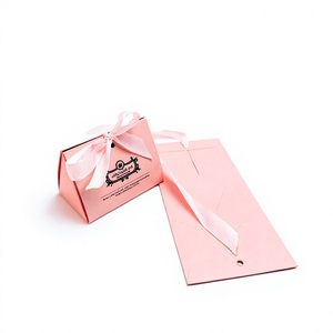 Elegant Custom Luxury Paper Gift <b>Bags</b> with Bow Reusable Wedding Gift <b>Bags</b> for Guests with Logo - Product Image 3
