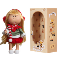 Poupée pomme de terre Kawaii 24 cm, 3 styles, tenue tricotée pour Noël et l'automne, avec boîte cadeau, décoration de fêtes, cadeau pour filles